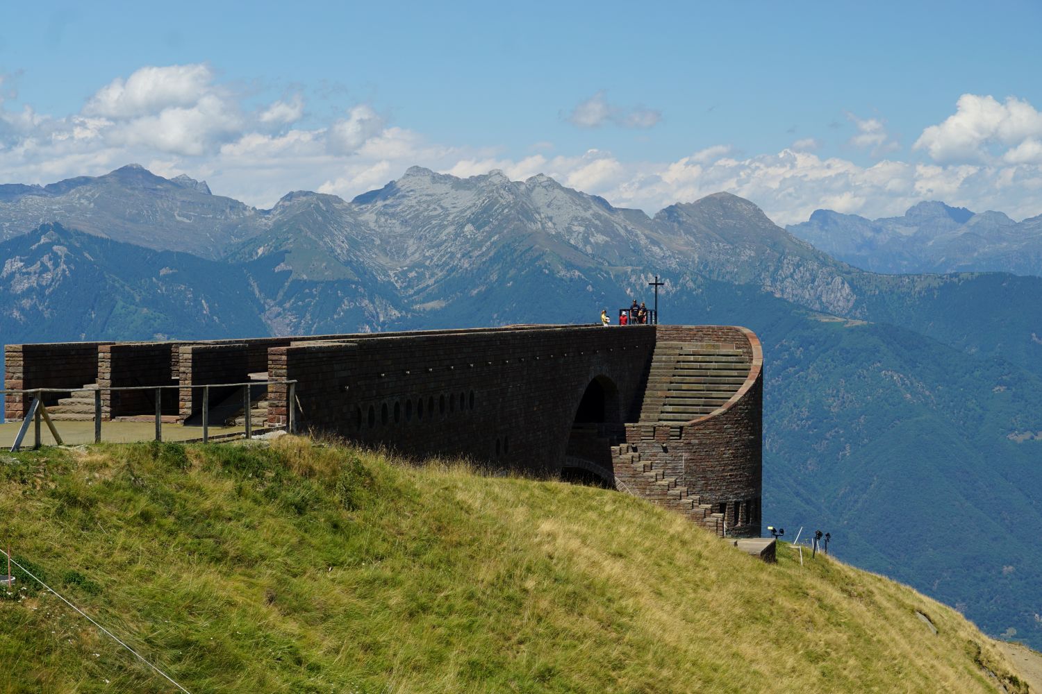 Auf dem Monte Tamaro, im Tessin