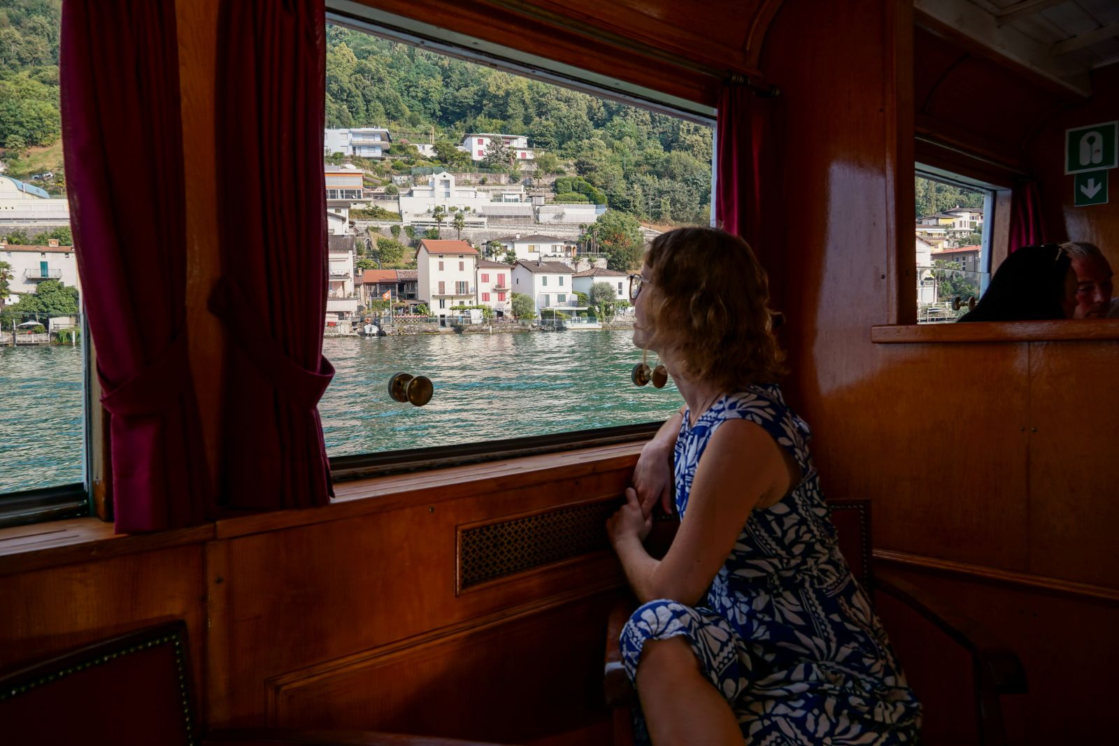 Mit dem Schiff von Lugano nach Morcote