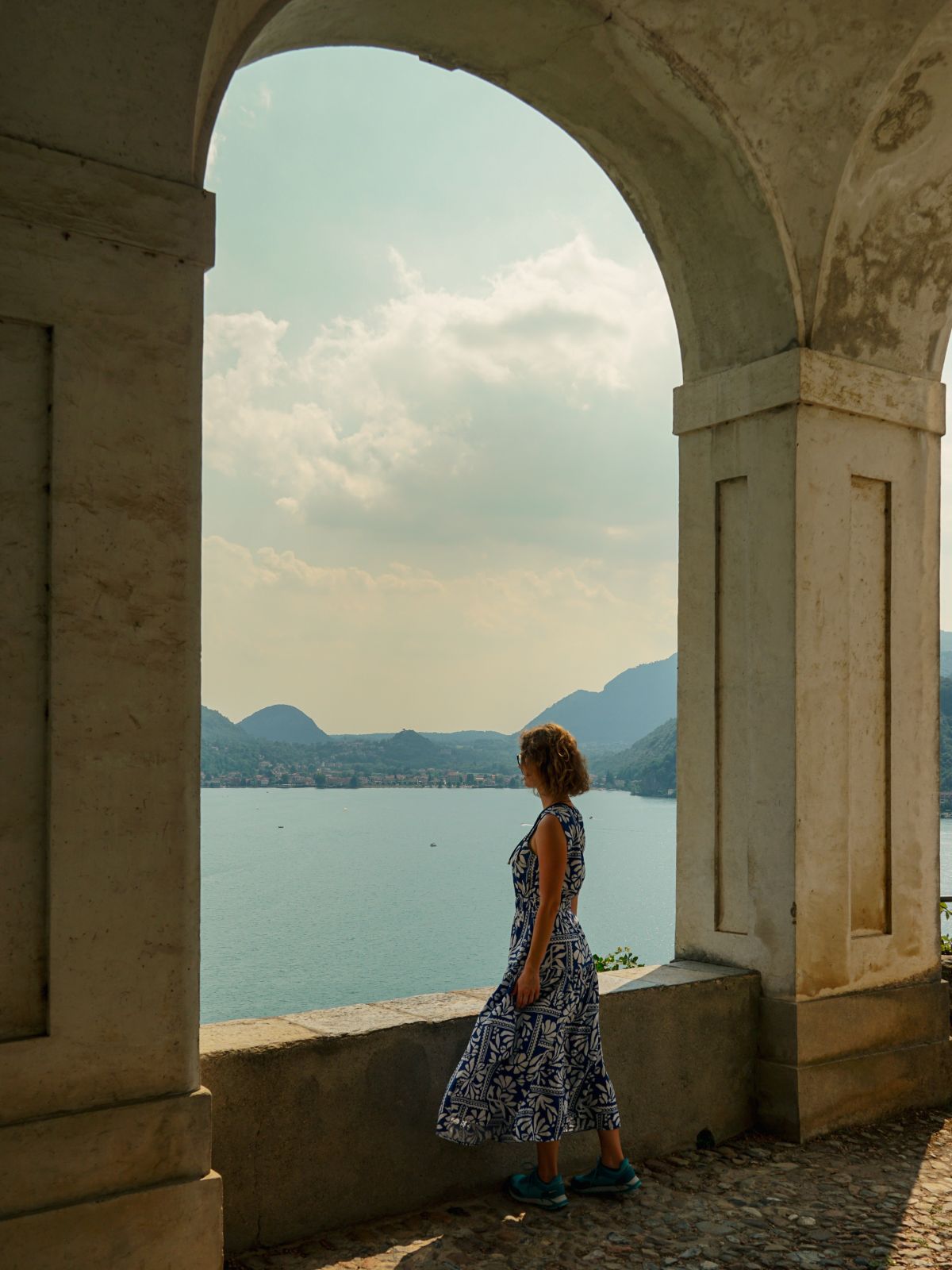 Die beste Aussicht von ganz Morcote, am Oratorio Sant'Antonio da Padova