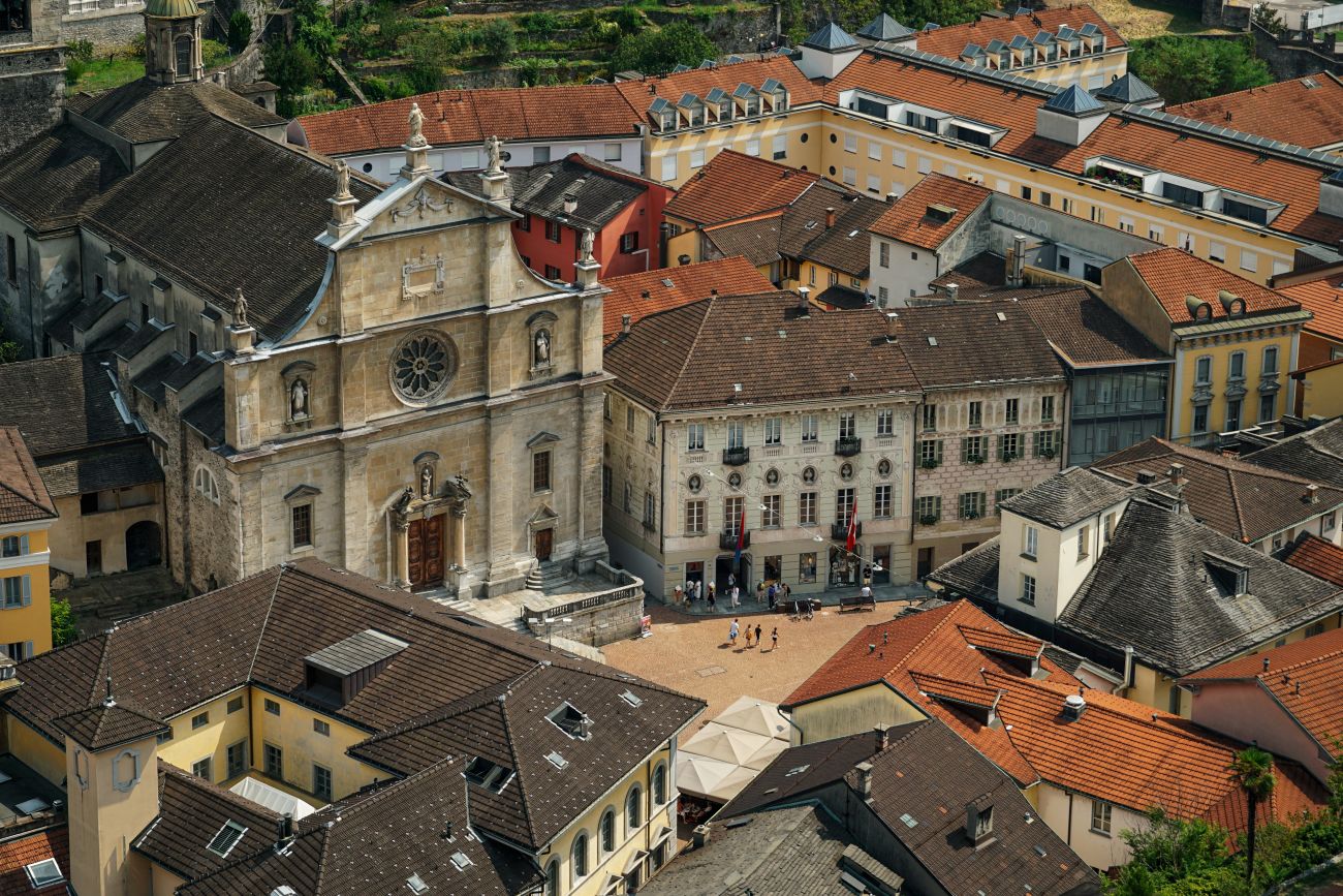 Piazza Collegiata in Bellinzona