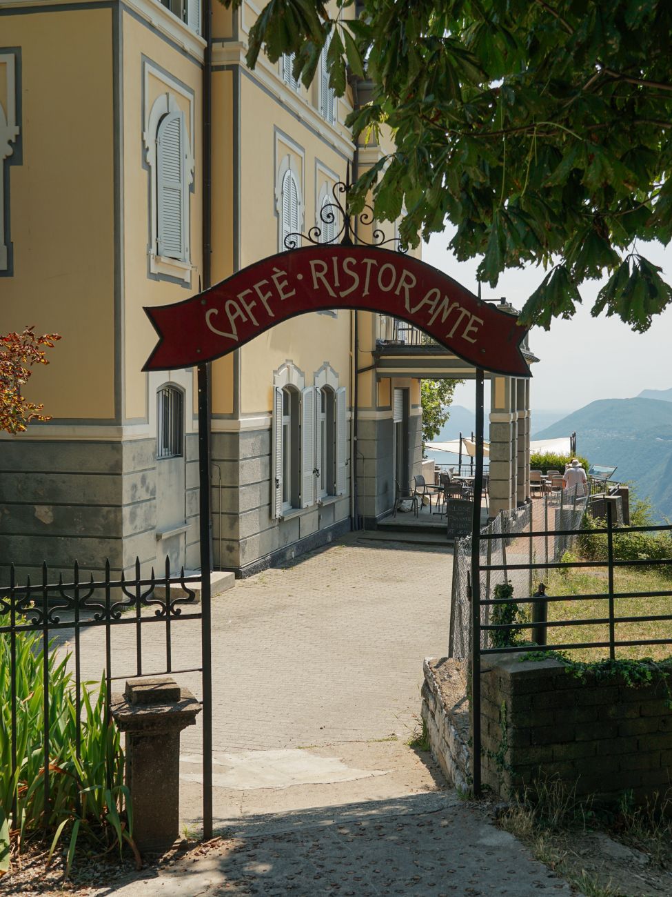 Ristorante Vetta auf dem Monte Bre
