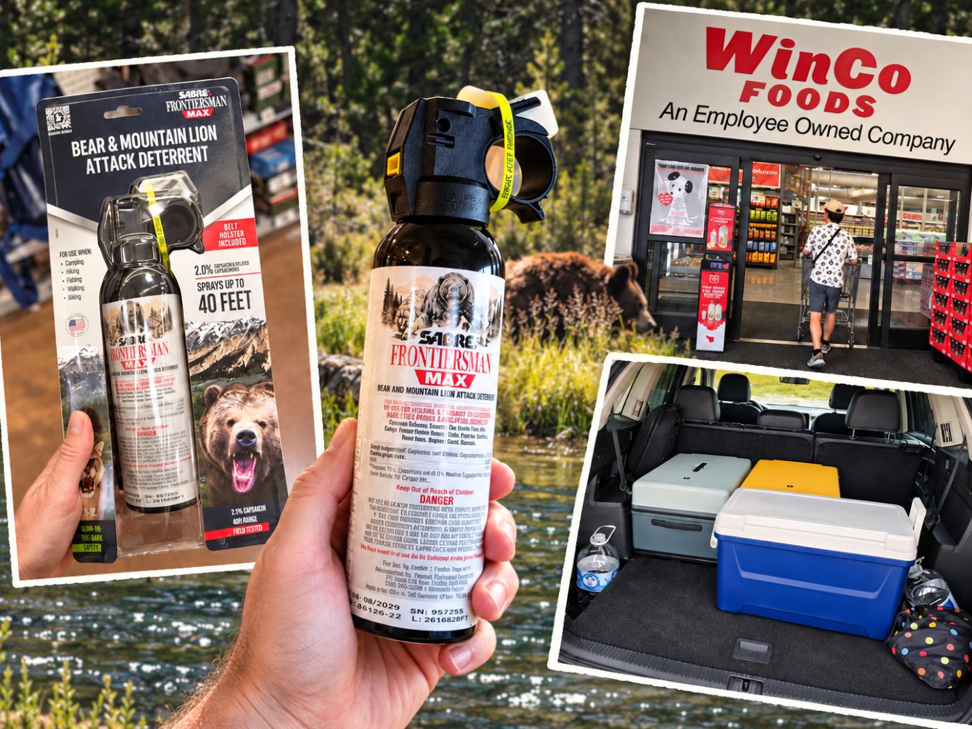 Vor der Reise in den Yellowstone Nationalpark: Einkaufen
