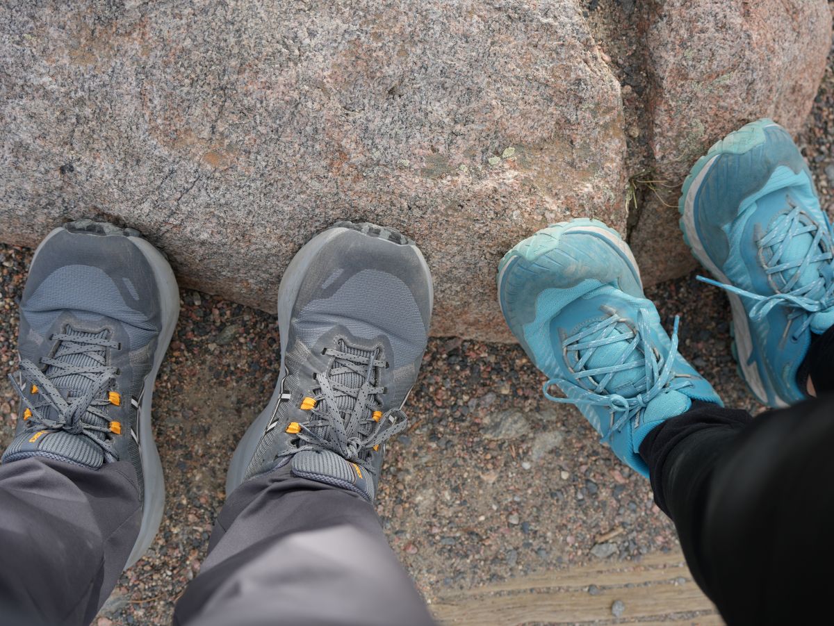 Gute Schuhe einpacken, wenn man im Yellowstone Nationalpark unterwegs ist