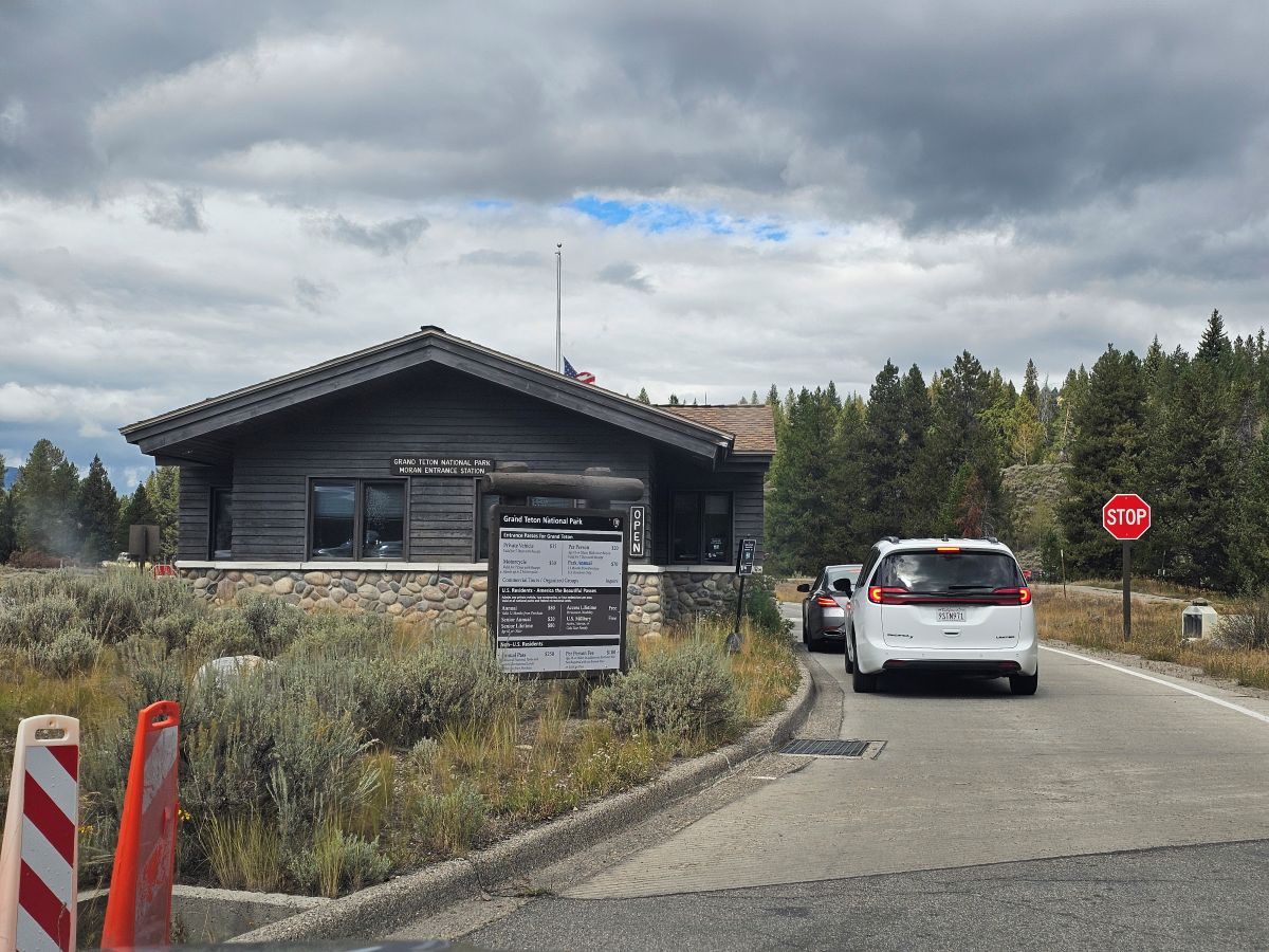 South Entrance in den Yellowstone Nationalpark