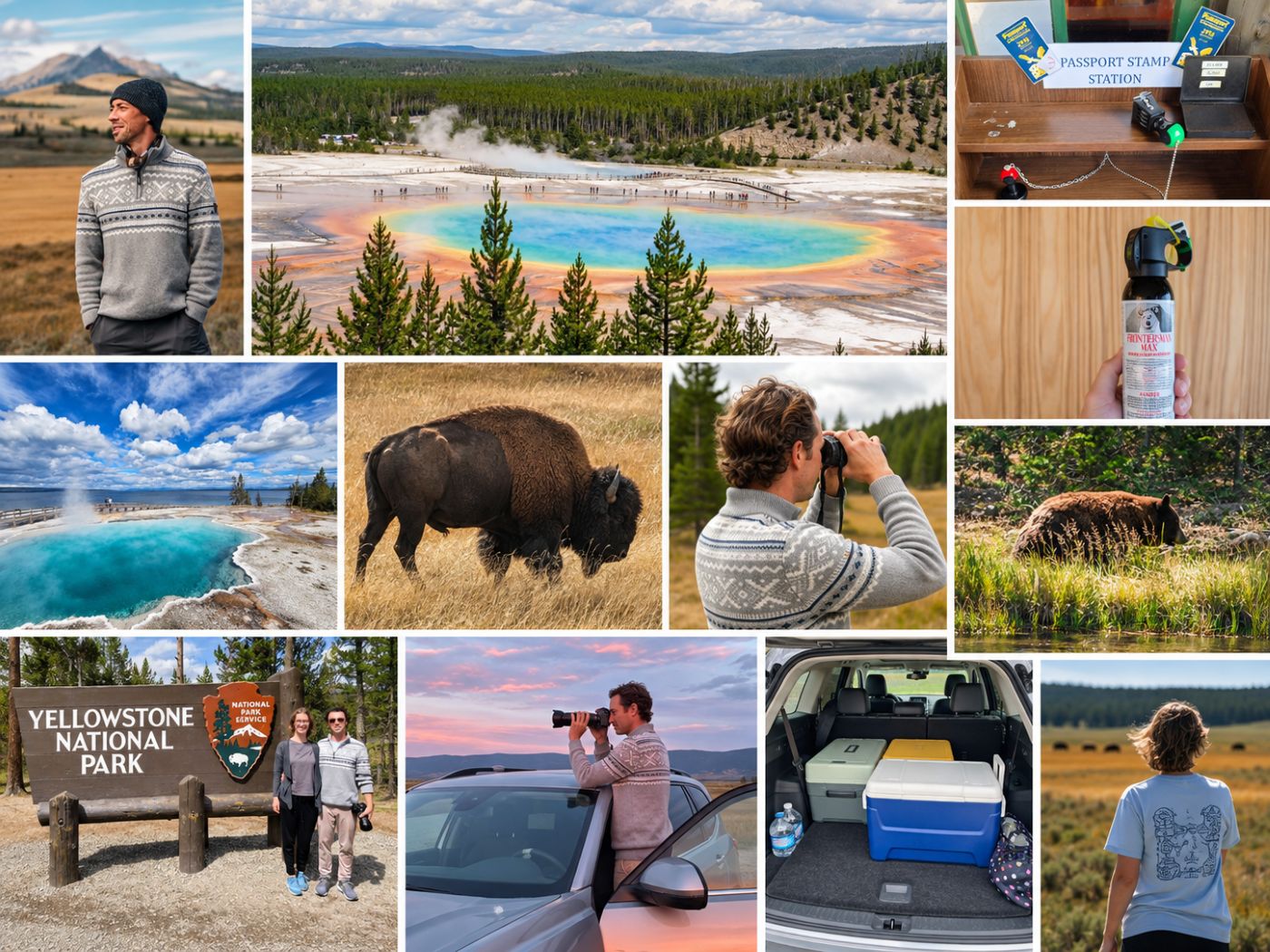 Unsere Packliste für den Yellowstone Nationalpark: 20 Dinge und Tipps, an die man beim Packen seines Koffers für den Nationalpark denken sollte