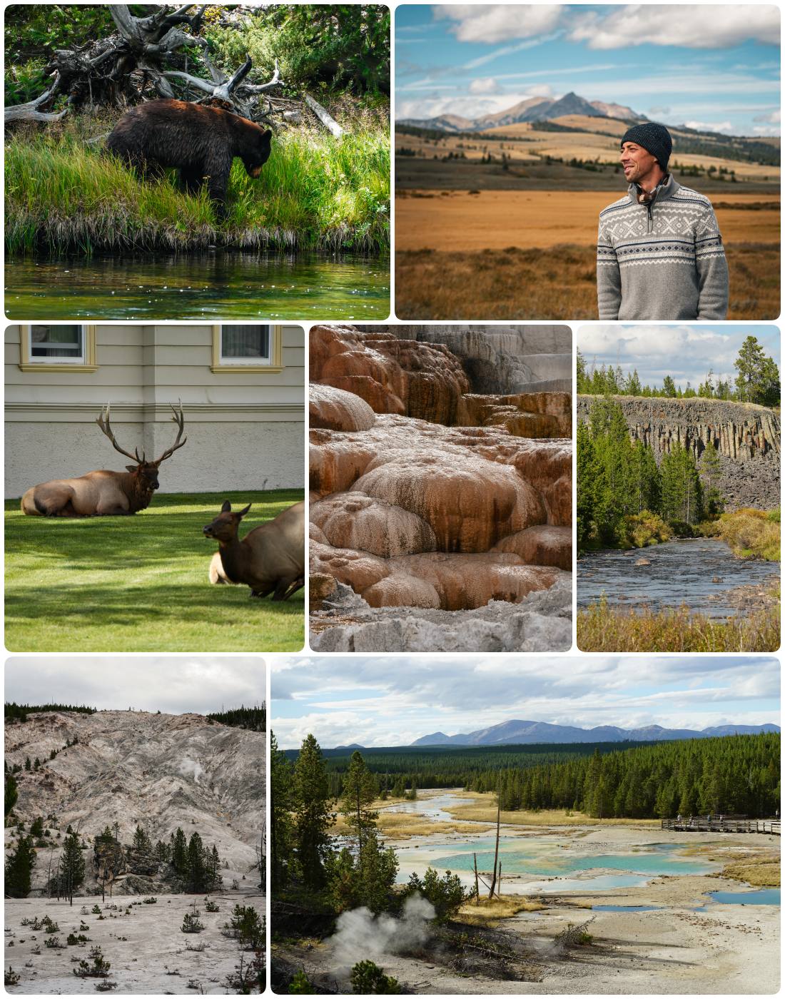 Aufenthalt im Yellowstone Nationalpark Tag 3
