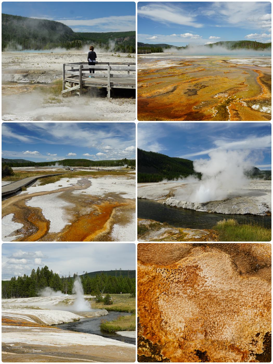 Black Sand Basin im Yellowstone Nationalpark