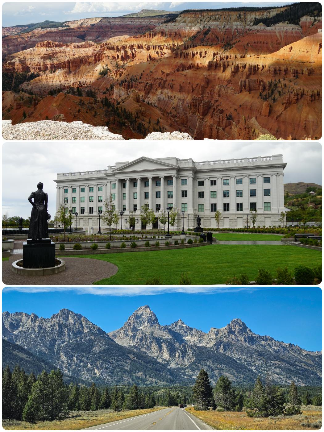 Unsere Stopps auf der Anreise von Las Vegas in den Yellowstone Nationalpark