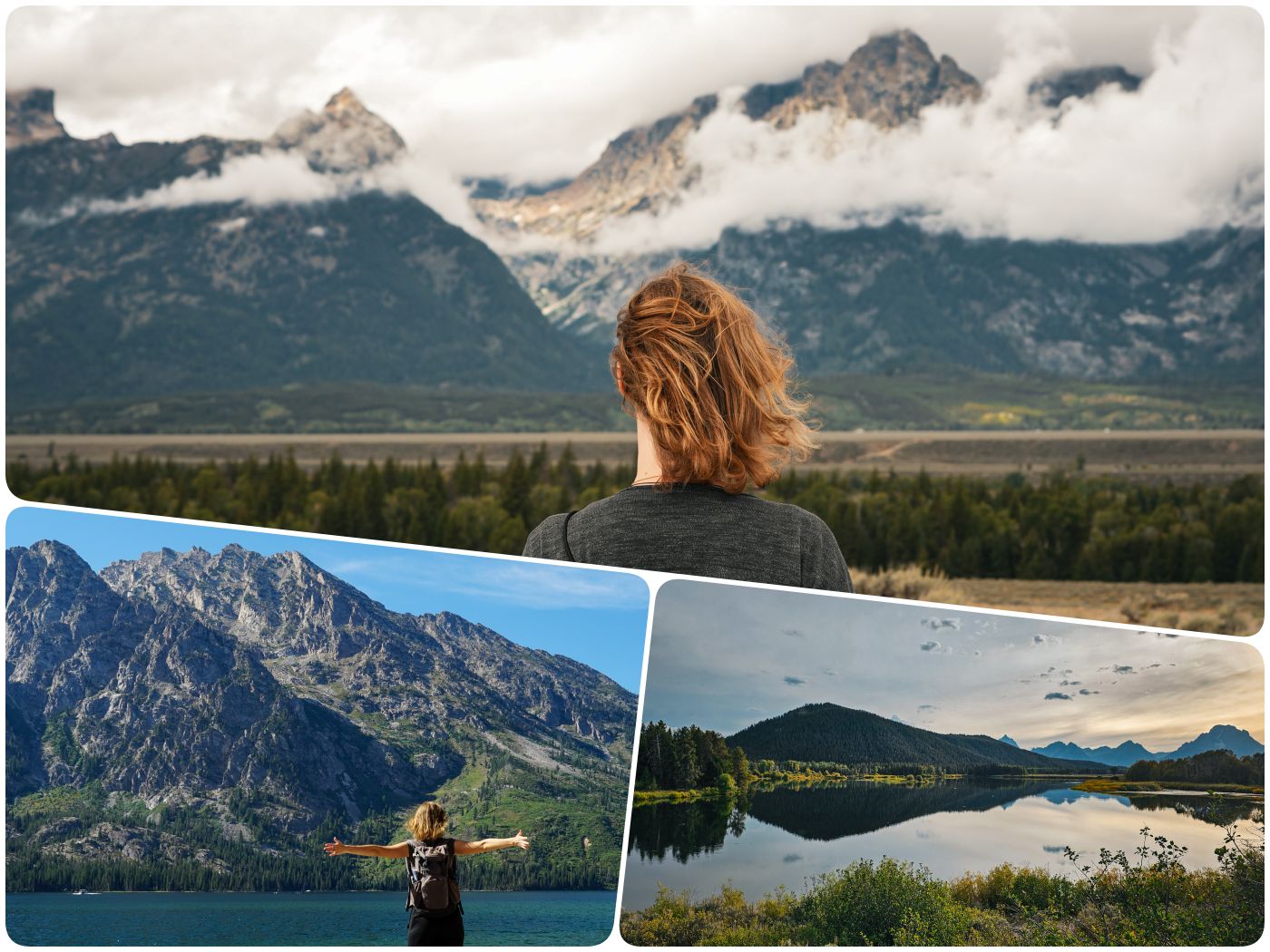 Drei schöne Orte im Grand Teton Nationalpark: Glacier View, Jenny Lake und Oxbow bend