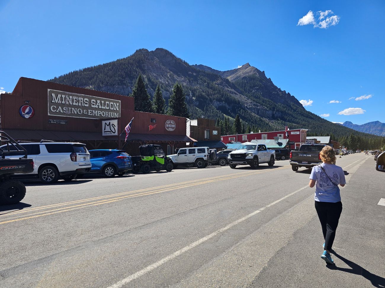 Cooke City in Montana am Rand des Yellowstone Nationalparks