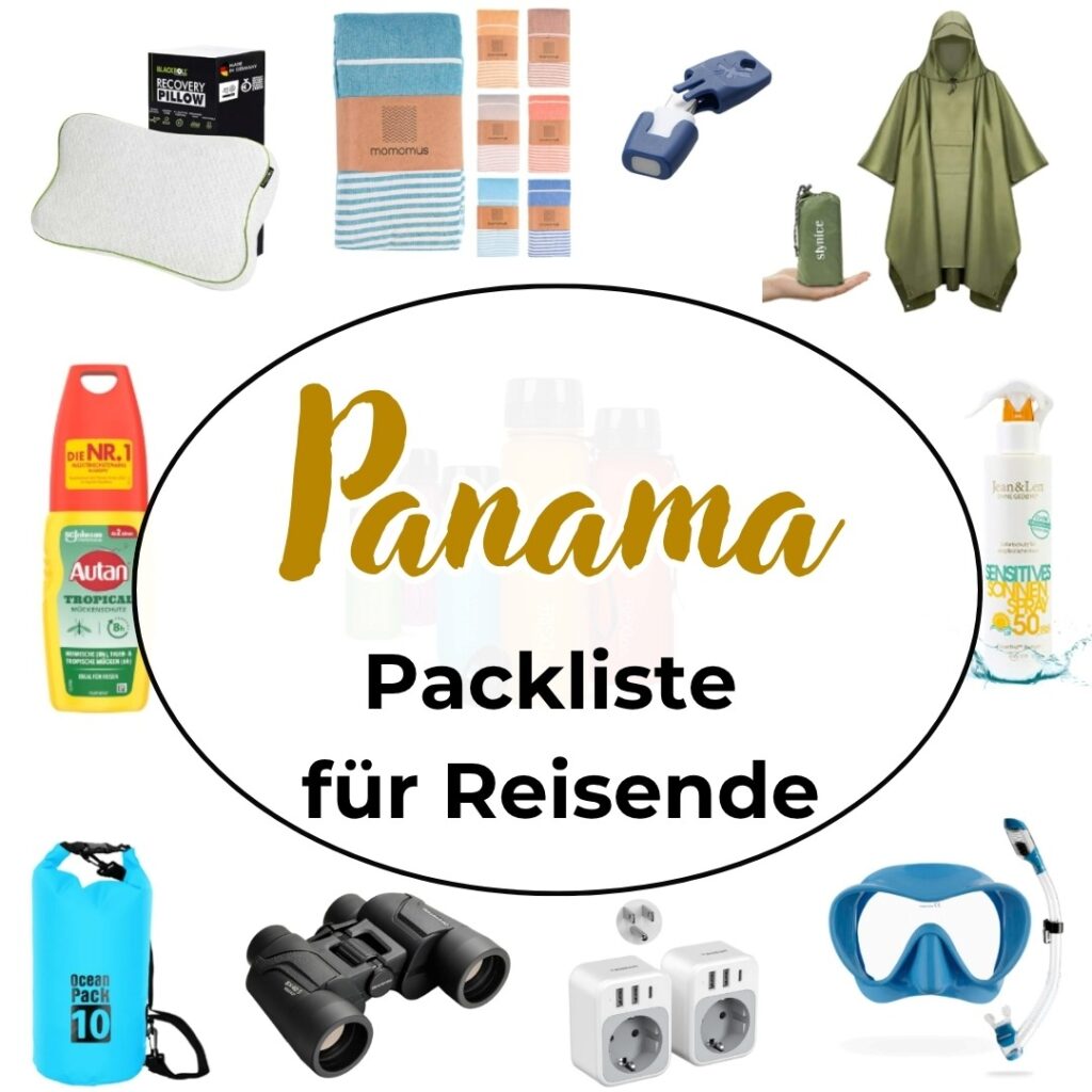 Unsere Panama Packliste mit Dingen, die wir für Panama immer wieder einpacken würden