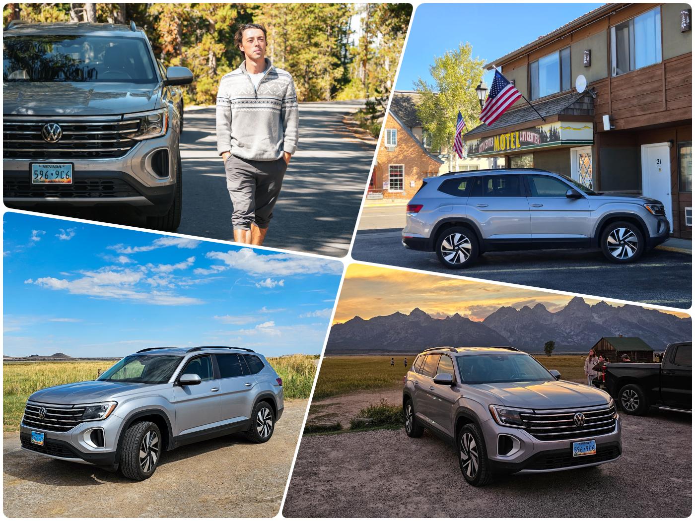Unser Mietwagen von Alamo in Las Vegas: Ein Standard SUV (VW Atlas)